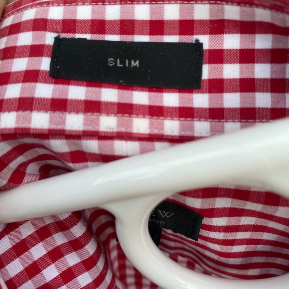 Mens J.Crew Slim 100% cotton non iron button down shirt - Picture 6 of 16